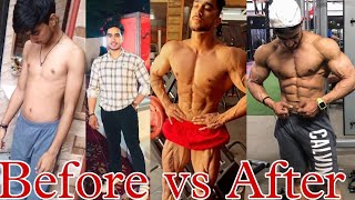 sunny rajput transformation video skinny to fit muscle bodybuilding transformation