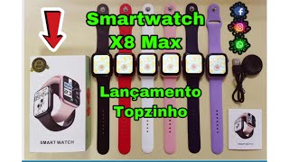 SMARTWATCH X8 MAX: Lançamento Topzinho!Tela Infinita /Será que vale Apena? Ótimo custo benefício ✅