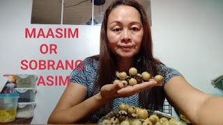 Anong Prutas nga ba ito baket sobrang Asim #asim #calmdown #viralvideos #viralfood #asmr