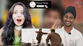 Coolest Shipyard Fight Scene | Ala Vaikunthapurramuloo | Reaction ft @nakhrewalimona | Vinnu Vinay