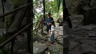 @curug Cipamingkis Sukamakmur...dan sampailah kita dilokasi air terjun nya...indaaahhh😍