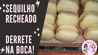 Biscoito de Leite Condensado Com Recheio de Ninho - Super rápido!!! | Receitas da Sogra