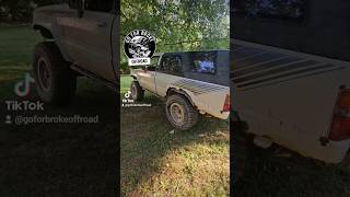 4runner auto squatted itself #offroad #goforbroke #toyotaoffroad #toyotacrawler #4runnermafia