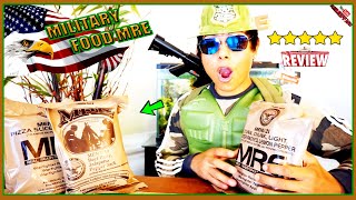 US Military MRE (Meal Ready To Eat) REVIEW | Live Warfighter Taste Test