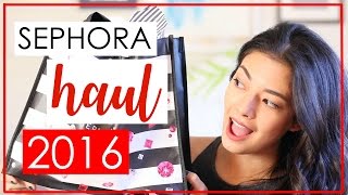 SEPHORA VIB 2016 HAUL || MAKEUP + SKINCARE