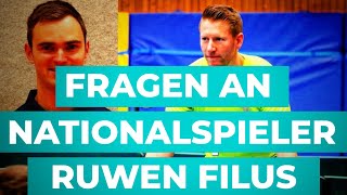 Wieviel verdient ein Tischtennis-Profi? - Fragen an Nationalspieler Ruwen Filus