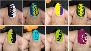 15+ Easy Nailart design for beginners 💅|| Nailart at Home|| Nail art designs 😍#viralvideo