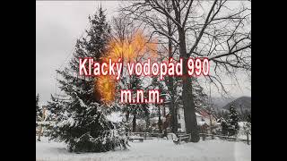 Kľacký vodopád 990 m.n.m.