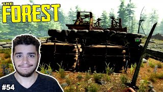 Our New Catapult Fortress 360 Reach & Long Range | Filling Up Meat Locker - The Forest Co-op Part 54