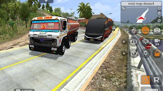 🇮🇳 WATER TANK TRUCK|| TRUCK SIMULATOR||BUS SIMULATOR INDONESIA ☀️🚨🛣️||