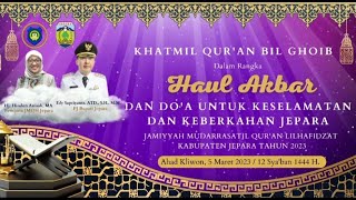 JMQH JEPARA "Khaul Akbar dan Do'a Untuk Keselamatan dan Keberkahan kota Jepara"