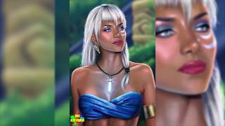 Halle Bery / Kida / SpeedPaint