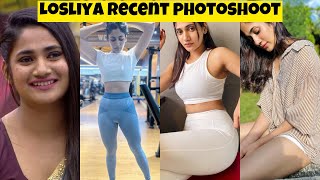 Bigg boss Actress losliya recent transformation photoshoot video🫢❤️#actress#model#biggbosslosliya