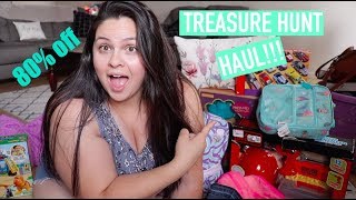 HUGE Treasure Hunt Haul! | 80% off Target Toys Kids Clothes Bedding