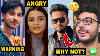 Why No Elvish Yadav in CarryMinati’s New Video?😧, Purav Jha Last Warning, Kirti Mehra Angry |