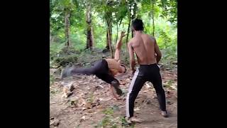 Best jungle fight. #sorts #kungfu #thevillagerboy #fight