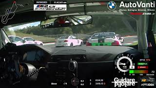 Mugello. Siegfried Stohr partenza gara 2 BMW M2 CS Racing Cup Italy