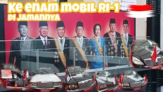 Enam Mobil Kepresidenan Republik Indonesia, ada di Sarinah !