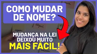 COMO MUDAR O NOME DIRETAMENTE NO CARTÓRIO SEM ADVOGADO (valor, documentos e procedimento)