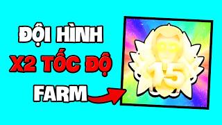 Bùm Dùng Đội Hình MrBeast Farm Rank Endless| Cày Nhanh Dé Dè De