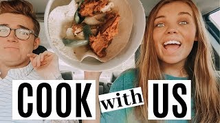 cooking chicken fajitas