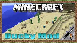 Ducky Mod 1.16.1/1.15.2/1.12.2 & Tutorial Downloading And Installing For Minecraft