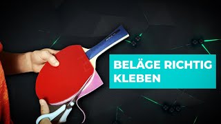 How to: Belagmontage - Beläge selbst kleben