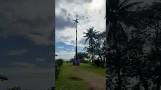 We shipped a mobile #windturbine to Fiji! #zeroemissions #renewableenergy #portablepower #windenergy