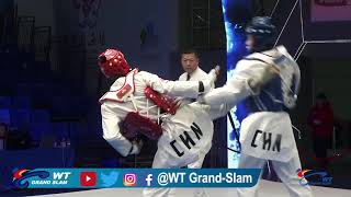 1307 Men -80kg       Quarterfinal, Linglong CHEN (CHN) VS Ke REN (CHN)