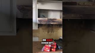 Incendio en cocina por causa desconocida