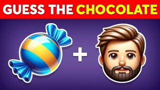 Guess Chocolate Emoji Quiz: Match The Emojis to the Treats