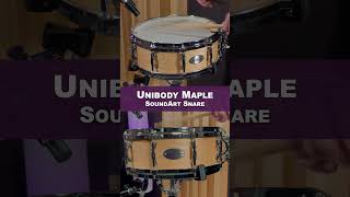 Unibody Maple #snaredrum with Black Swamp SoundArt strainer system 🥁✨ #percussion #drums