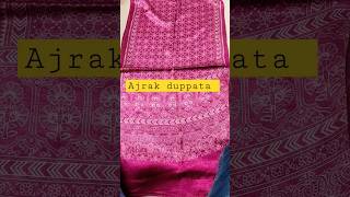 Ajrakh duppata #wholesalemarket #duppata #ajrakhprint