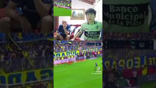 Hinchas de Gimnasia reaccionando a los penales vs Boca #viralvideo #argentina #shortsvideo #futbol