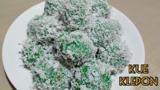 cara membuat kue klepon gula merah