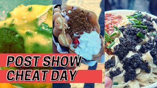 My CHEAT day in London | 2 days Post Show