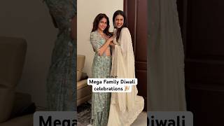 Mega Cousins Diwali Celebration | Niharika | Vaishnav Tej #Megacousins #diwalispecial #RamCharan