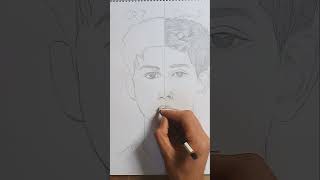 Complete the drawing of Cristiano Ronaldo #drawing #art