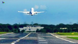 Takeoff HAM Hamburg Airport, Inside View, Start Starting Abheben Airplane Flugzeug Flughafen