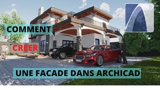 FACADE DANS ARCHICAD