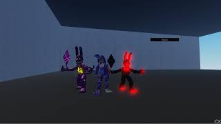 playing fnaf security breach multiplayer on roblox.