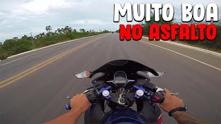 ANDEI NA CBR 250, MUITO TOP !