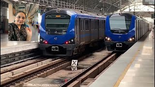 சென்னை metro ரயில ஒரு அனுபவம் | Chennai Metro Train Journey Experience | CMRL