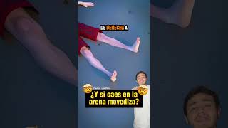 Cómo salir de la arena movediza? #shortvideo