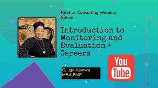 Introduction to Monitoring and Evaluation + Careers!