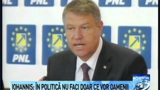 Klaus Iohannis: În politică nu faci doar ce vor oamenii ( HD )