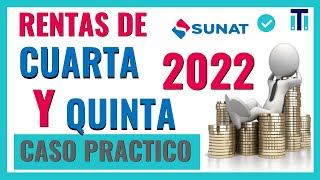 🛑 Como calcular renta de quinta categoría 2022 | Rentas de cuarta categoría en EXCEL