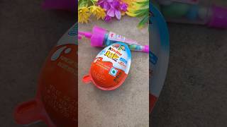 Umbrella gemstone candy with Kinder Joy #shorts #ytshort #kinderjoy