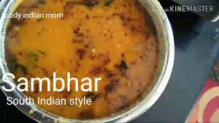 Sambar Recipe - South Indian style  | Sambar for IDLI,  DOSA & VADA | सांभर रेसिपी