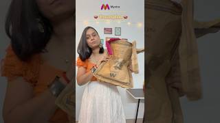 Diwali Myntra Haul #youtubeshorts #shortsfeed #myntrahaul #saree #diwalishopping #depawali #viral